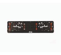 2x portatarga europeo Surround Wurth per ventilatori JEEP