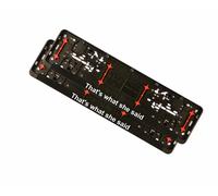 2x Portatarga Europeo Telaio Surround Wurth Ecco cosa ha detto