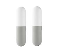 2X Portatile per Sterilizzazione Portatile UV per Spazzolino da Viaggio Ricaricabile, Scatola per Sterilizzatore, per Spazzolino Elettrico Manuale-C