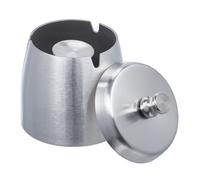 2x posacenere con coperchio, antivento 250 g leggeri per esterni Set