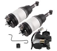 2X Posteriore Sospensione Pneumatica + Compressore for Land Rover Dicovery 3 & 4
