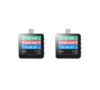 2X Power-Z KM003C Tester Portatile USB-C A Ricarica Rapida PD3.1 QC5.0 Tester Digitale per Voltmetro e Amperometro Power Bank