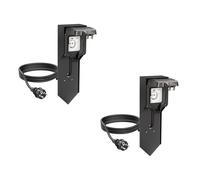 2x presa di corrente da giardino POXO con picchetto a terra per uso esterno IP65