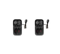 2X Presa Regolatore di Temperatura Digitale con Timer Interruttore Riscaldamento Raffreddamento per Frigorifero Acquacoltura Spina UE 230V