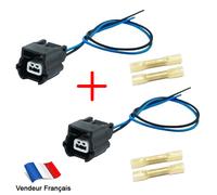 2x Presa Scheda Connettore Fascio Faro Targa per 8200480127
