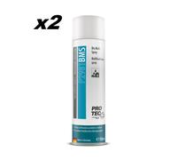 2x PRO TEC Spray lubrificante sbloccante svitol, deterge antiruggine 500ml P2981