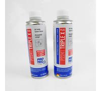 2x PRO TEC Triplo x plus Tubo Aspirazione Pulizia per Benzina Diesel 375ml P2241