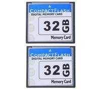 2X Professional Scheda di Memoria Compact Flash da 32 Gb (Bianco E ) U4S76532