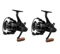 2x Prologic Avenger 4000 Baitfeeder Mulinello Corsa Libera Con Bobina Ricambio