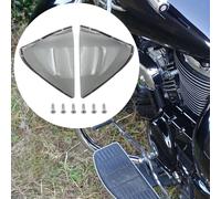 2x Protettore per la protezione per le gambe motociclistica Grigio robusto