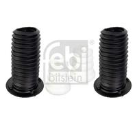 2x Protezione ammortizzatore Assale anteriore 180248 FEBI BILSTEIN per BMW 1 3