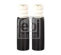 2x Protezione ammortizzatore Assale posteriore 181828 FEBI BILSTEIN per BMW