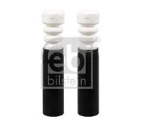 2x Protezione ammortizzatore Assale posteriore 181836 FEBI BILSTEIN per AUDI