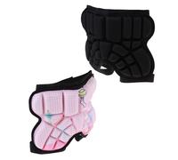 2x Protezioni per Il Culo Corto Imbottite per Bambini in EVA Morbida Resistente