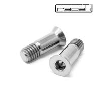 2x Puleggia Guida Posteriore In Titanium Ti Con Viti Per Shimano Sram raceTi