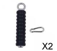 2X Pull Up Hold Grips con cinghie Forza della presa della mano
