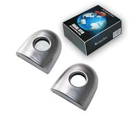 2x Pulsanti tappo coperchio maniglia porta anteriore per Clio 3 Laguna 2 Mega...