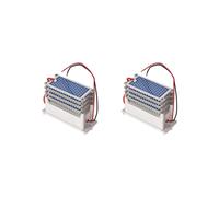 2X Purificatore D'Aria Generatore di Ozono Piastra di Ozono In Ceramica Integrata Ozonizzatore D'Aria Lavabile Rondella D'Aria Rimuovi Gli Odori 220 V