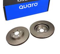 2x QUARO Disco freno QD6208 anteriori, vorne