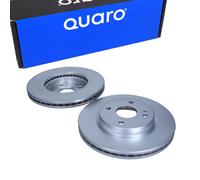 2x Quaro Disco Freni Anteriore per Mazda 2 Ford Fiesta IV