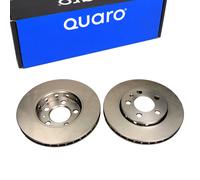 2x Quaro Disco Freni Anteriore per VW Golf 4 Polo Audi A1 A3 Seat Skoda