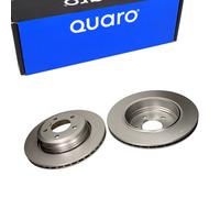 2x Quaro Disco Freno Posteriore per BMW 5ER E60 E61 6ER E63 E64
