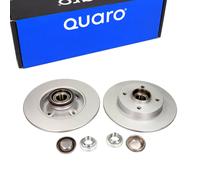Quaro Dischi Freno + Pastiglie Posteriori per Citroen C3 III Cactus Peugeot 207