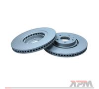 2X Quaro QD0687 Disco Freno Anteriore Per Mazda CX-5 KF 6 GJ GL CX-9 TC