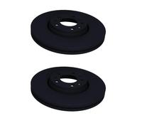 2X Quaro QD3465HC Disco Freno Anteriore Per Peugeot Partner Toyota Fiat Citroën
