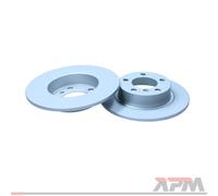 2X Quaro QD3530 Disco Freno Posteriore 280 Mm Per MINI R60 R61