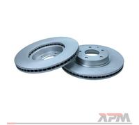 2X Quaro QD5473 Dischi Dei Freni 295 Mm Per Mazda 3 BM BN CX-3 DK