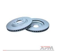 2X Quaro QD6385 Disco Freno Per Renault Koleos II Nissan X-Trail