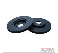 2X Quaro QD6865HC Disco Freno Per Ford Focus III Volvo V40 525