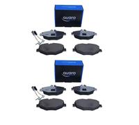2x Quaro QP0782C Kit Pastiglie Freno a Disco Ant. per Mercedes-Benz W211 S211