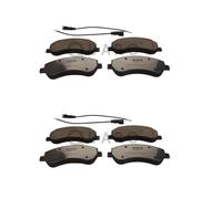 2x Quaro QP2247C Kit Pastiglie Freno Freni a Disco Frontale per Ford Transit