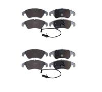 2x Quaro QP2445 Kit Pastiglie Freno Disco Frontale per Audi A4 Allroad A5 A6