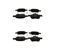 2x Quaro QP2960C Kit Pastiglie Freno Freni a Disco Frontale per Renault Clio III