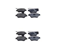 2x Quaro QP4293C Kit Pastiglie Freno a Disco Frontale per Fiat Fiorino Linea