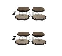 2x Quaro QP4402C Kit Pastiglie Freno a Disco Frontale per Suzuki Grand Vitara I