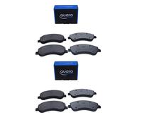 2x Quaro QP4696C Kit Pastiglie Freno Freni a Disco Frontale per VW Amarok
