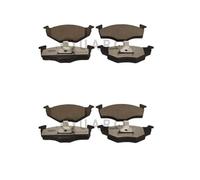 2x Quaro QP5136C Kit Pastiglie Freno a Disco Frontale per VW Fox Skoda Fabia I