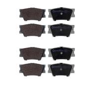 2x Quaro QP5571 Kit Pastiglie Freno a Disco Posteriore per Toyota Aurion Avalon