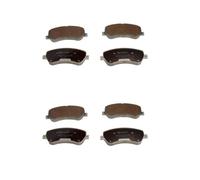 2x Quaro QP7005 Kit Pastiglie Freno a Disco Frontale per Mercedes-Benz X204