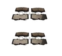 2x Quaro QP7339C Kit Pastiglie Freno a Disco Frontale per Mitsubishi Pajero IV