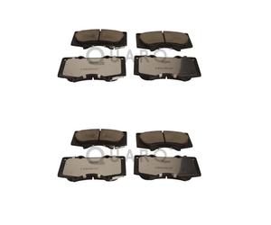 2x Quaro QP7339C Kit Pastiglie Freno a Disco Frontale per Mitsubishi Pajero IV