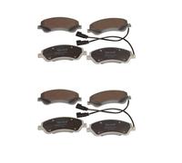 2x Quaro QP8559 Kit Pastiglie Freno Freni a Disco Frontale per Ford Transit