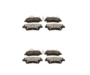 2X Quaro QP9666C Set Di Etr제 Di Freno Anteriore Per KIA Pro Cee'D Hyundai