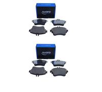 2x Quaro QP9763C Kit Pastiglie Freno a Disco Frontale per Mercedes-Benz W176