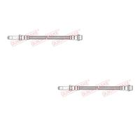 2x QUICK BRAKE Tubo Del Freno Sinistro Dx per Mercedes-Benz Sprinter 3-T