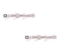 2X QUICK BRAKE Tubo Frenante Sinistro Destro Per MINI Mini Cabriolet R52 R50
